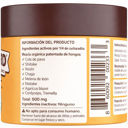 Complemento Natural de Hongos CANELIA