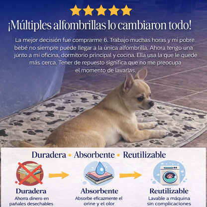 Manta absorbente reutilizable CANELIA™